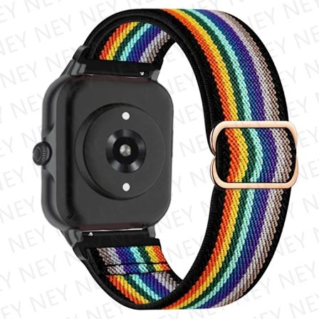 Glänsande elastiskt armband för Amazfit gts 4-3-2-2e-mini/bip-U-S-lite/Stratos 2 20mm/22mm band Böhmisk Pride armband gtr-4-3-3pro-2e
