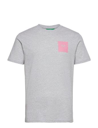 Lyø Organic Tee T-shirts Short-sleeved Harmaa H2O