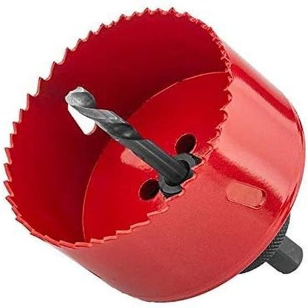 53mm 1 stk. Hullsag M42 Bi-metall Hullsag Bor for Tre Plast Aluminium-FA-