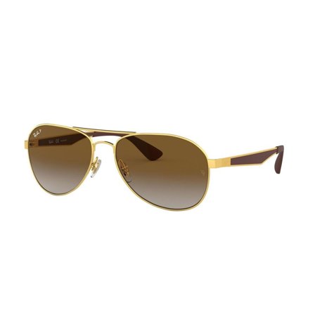 Ray-Ban - Solbriller - Brun - RB3549 001/T5 58