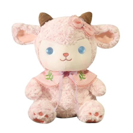 Sødt Plyslegetøj Lam Plyssedukke Modstandsdygtigt Plysmateriale Til Piger 35cm