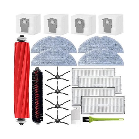För S7 Maxv Ultra S7 Pro Ultra Robotdammsugare Huvudborste Sidoborste Mopp Hepa Filter Dammpåse Rengöringsrulle