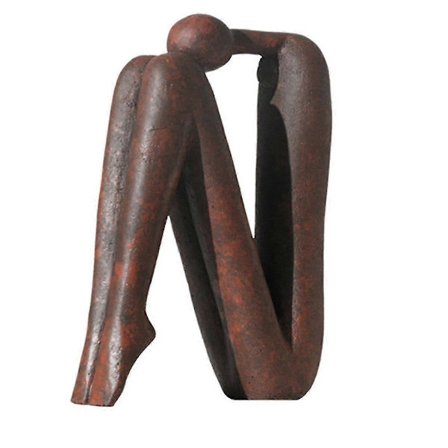 Dekorative bogstøtter til tunge bøger, statue bogholdere til hylder kontorbord [DB]