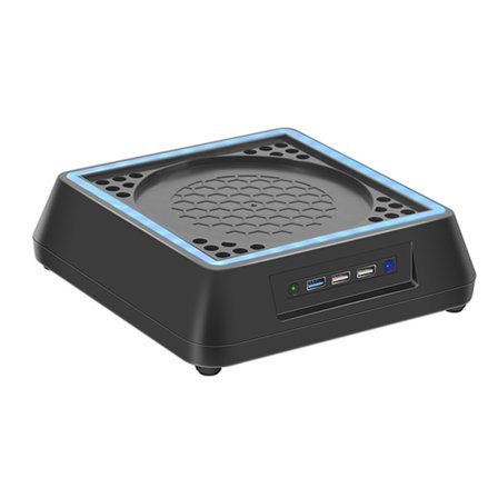 Kylfläktvagga 3-växlad justerbar med 3 USB -portar Värmekylare Baskylare för XB Series X spelkonsol