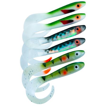 Svartzonker McRubber Tail 11 cm 6-pack UV