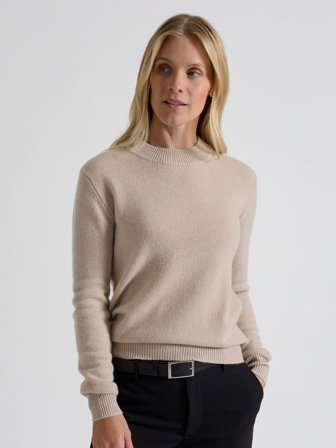 Kashmina - Kashmirgenser "Sofia long" - ginger - Size XL