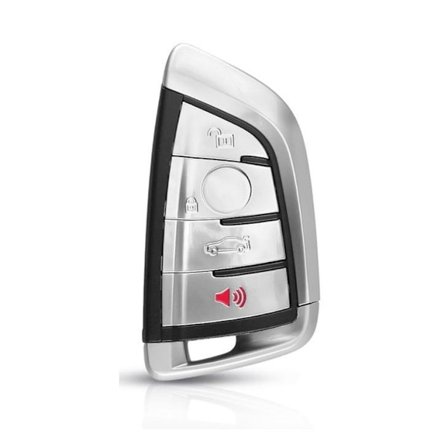 3+1 knappar Ersättning smart fjärrnyckelskal för BMW