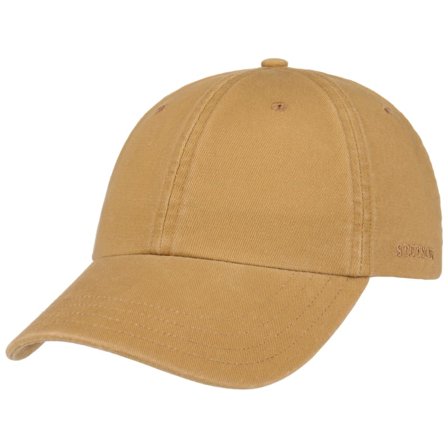 Stetson Baseball Cap Cotton Unisex caps Beige OneSize