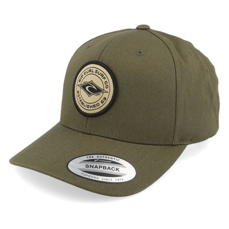 Rip Curl - Grön adjustable Keps - Stapler Sb Cap Rock Adjustable @ Hatstore