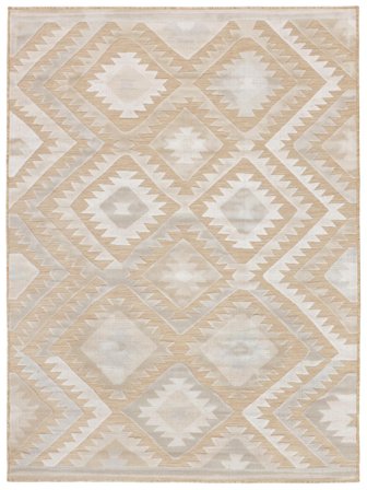 Sabine Innen-/Outdoor-Teppich Waschbar 200X300 Beige