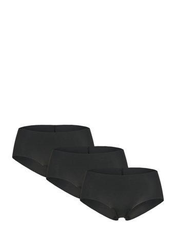 3-Pack Invisible Shorts Black Hunkemöller