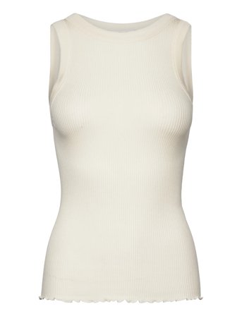 Rwbeatrice Sl Boxer Top White Rosemunde