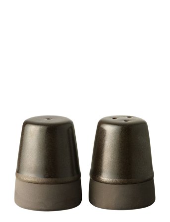 Aida | Raw Metallic Brown Salt / Pepper 1 Set | ONE SIZE