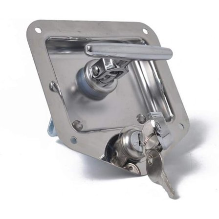 Formstabil Trailer RV Rejse Lås Anti-Tyveri Værktøjskasse Håndtag Dør Lås til Caravan Truck Camp Motorhome Patruljebil