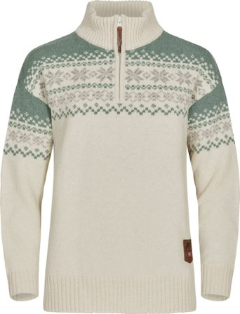 Gridarmor Snøkrystall 2.0 Ullgenser Women Women long-sleeved sweaters White S