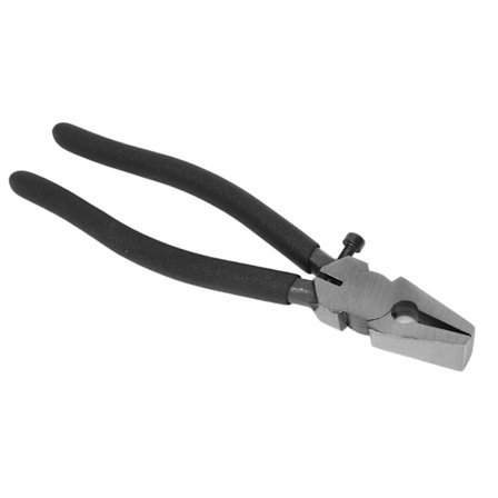 8 tommer justerbar kulfiberstålklemme Ergonomisk multifunktionel crimper til glas- og keramisk trimning