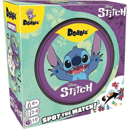Dobble Lilo ja Stitch Perhekorttipeli
