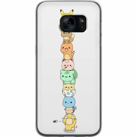 Samsung Galaxy S7 Genomskinligt Skal Pokemon