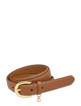 Lauren Ralph Lauren | Charm Crosshatch Leather Belt | XL