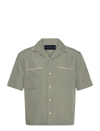 Abercrombie & Fitch Anf Mens Wovens - Green - XL