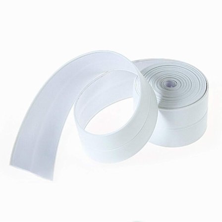 Vattentät Anti-Mögelfilm Tejp Limremsa Kök Badrum Socklar Spis Hörn Gap Söm Dekaler Anti-Mögeltätningar 3.2M-WELLNGS