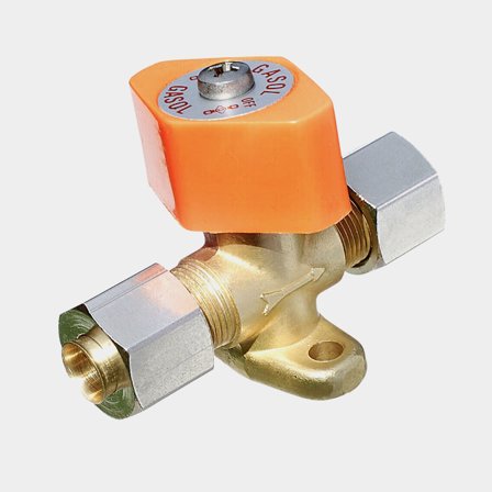 Uzavírací ventil, vhodný pro 8 mm trubku