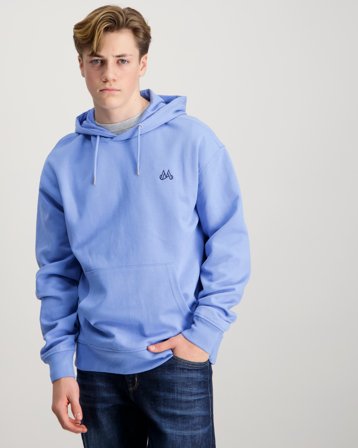 MAGGIORE Double Knit Hoodie Niebieski Bluzy z kapturem Chłopiec - Kids Brand Store