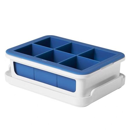 Silikone isterningbakke med store isterninger