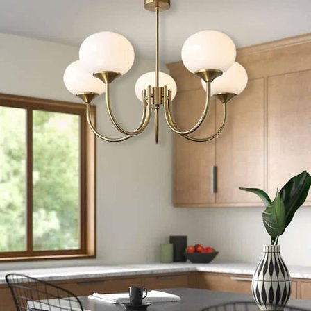 Led Hængende Lampe Midtårhundrede 3/5 Lys Sputnik Lysekroner