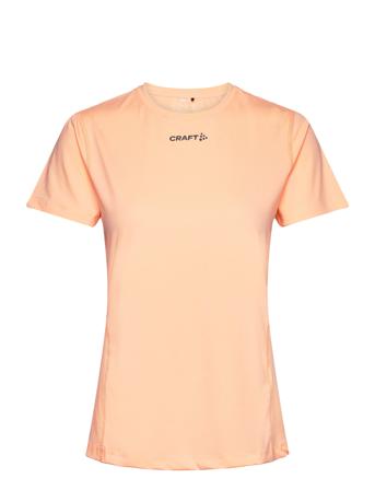 Adv Essence Ss Tee W T-shirts & Tops Short-sleeved Korall Craft*Betinget Tilbud