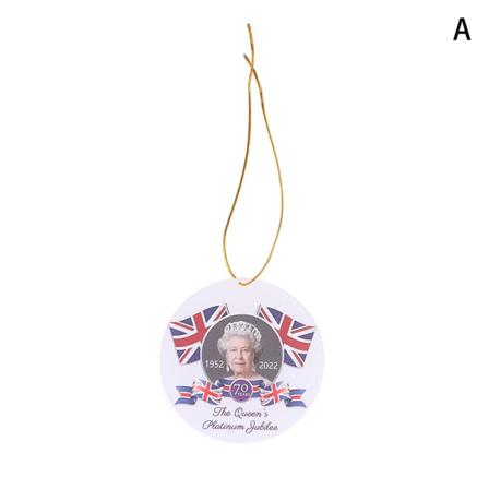 Queen Elizabeth Ii Souvenir Ornament England Hängsmycken Remembera