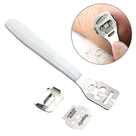 Handhållet verktyg Hållbar fotskrapa Rengör verktyg för hård död hud fotskrapa