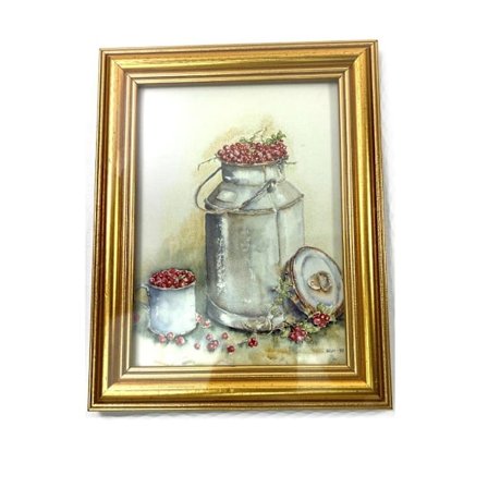 Gun Carlsson ram med bild