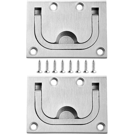 Rustfrit Stål Lukket Dørgreb til Båd - Ringlugegreb