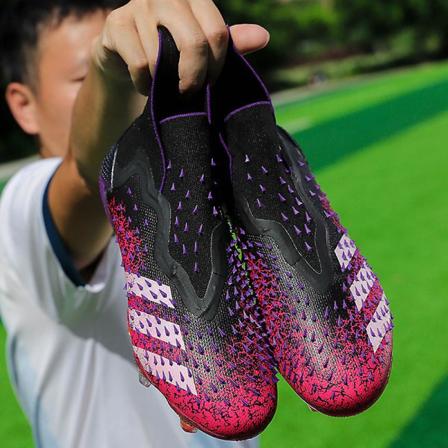 Fodboldsko Herre Assassin 15 Low-top Tf Broken Nails Børnespil Træningssko Ag Lange negle Kunstgræs læder fodboldsko red 34