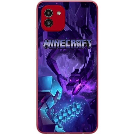 Kompatibelt Mobilskal till Samsung Samsung Galaxy A03 Minecraft