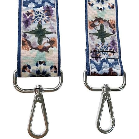 Justerbar Ersättningsrem 3,8 cm (Blå+Grön+Brun) Bred Axelrem