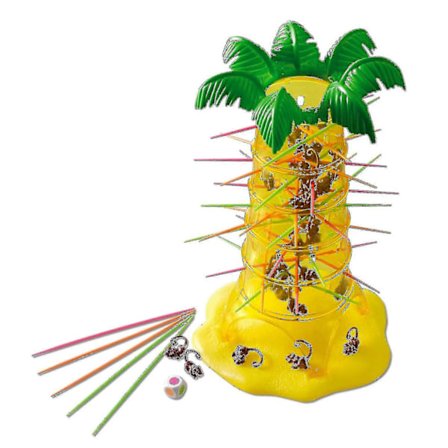 Mattel Games Monkey Alarm Barnelek - Passer for 2-4 spillere