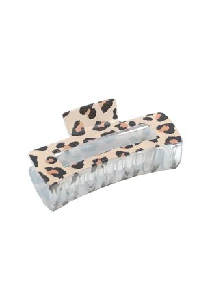 Complement Hårklämma I Animalprint Accessoarer & tillbehör Dam Brun