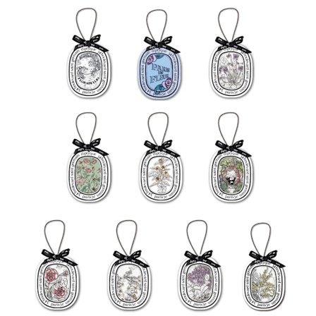 10 stk. bilduftfriskere hengende luftfriskere langvarig luftfrisker for bil lastebil hjemmedekor