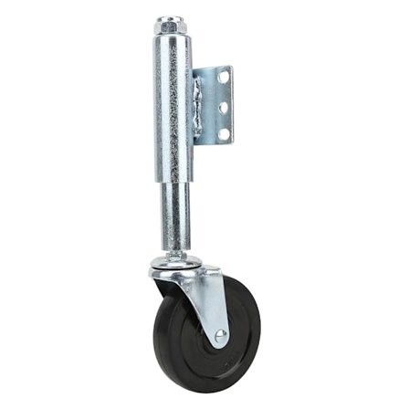 Dør Gummi Fjederbelastet Hjul Universal Fjederhjul Gummi Hjul Caster 4 tommer