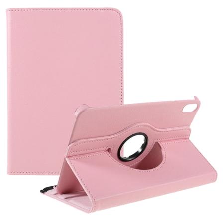SKALO iPad Mini (2021) 360 Litchi Fodral - Rosa Rosa