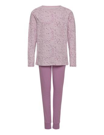 Nkfnightset Winsome Flower Pyjamas Sett Lilla Name It*Betinget Tilbud