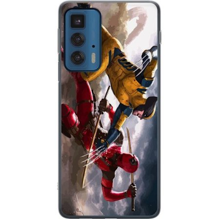 Kompatibelt Mobilskal till Motorola Motorola Edge 20 Pro Wolverine Deadpool