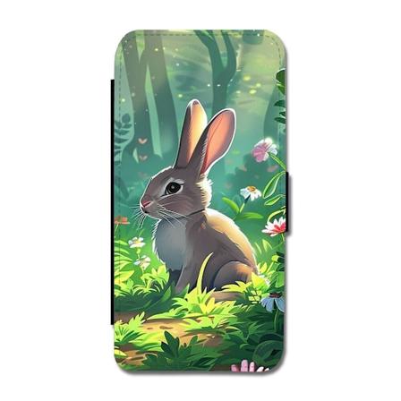 Barn Tecknad Kanin Google Pixel 8a Plånboksfodral multifärg