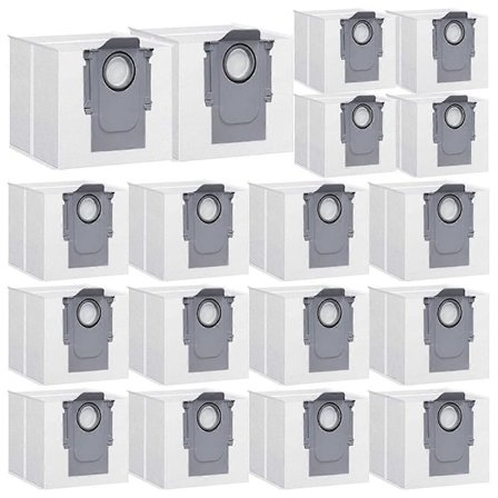 18 stk. støvsugerposer til Q5 Q5+ + Max Max+ S7 MaxV Ultra S8+ S8 Pro Ultra robotstøvsugerposer