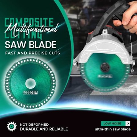 Sågbladskiva Multifunktionell Ultratunn Snabb Precisionsskärning Låg Ljudnivå Superhård Borrning Diamant Metall Kakel Sten Marmor Rör Vägg Skär Skiva 