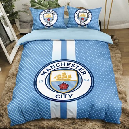 Manchester City -vuodevaatteet 150x200 cm
