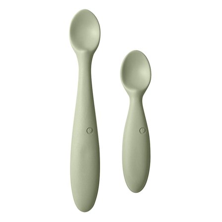 BIBS Spoon Set Sage, Børn & Forældre, Service, Bestik
