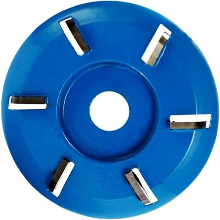 Puunveistolevy, 90mm 6 kovametalliturbo-leikkuulevy puutöihin (6 hammasta)